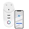 UanTii WiFi Smart Plug Tuya Smart Socket Time...