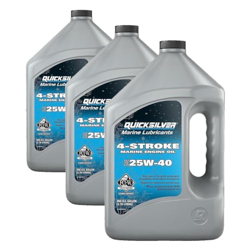 Image of Quicksilver by Mercury Marine 25W-40 Marine Engine Oil