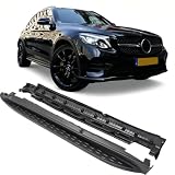 Trittbretter Seitenbrett passend für Mercedes Benz GLC Klasse X253 C253 Schwarz