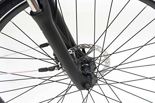 Tretwerk Seville 5.0 E-bike, 28 inch, e-trekkingfiets, damesfiets met hoog bereik en 24 versnellingen, Shimano… - Afbeelding 6