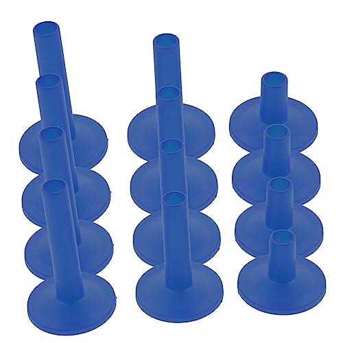 ibasenice Cymbal Covers for Drum Sets Plastic Cymbal Sleeves Replacement Drum Stand Mounts