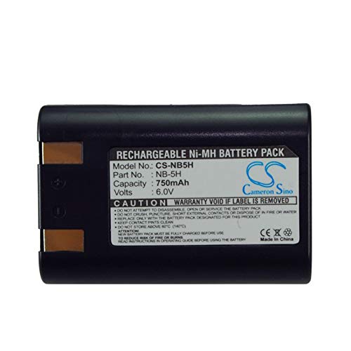Batteria NiMH 6V Per Canon PowerShot A50: Compatibile E Affidabile, 750mAh - 5