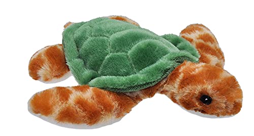 Wild Republic 24804 Ecokins Animal de peluche de tortuga marina de peluche de 8 pulgadas