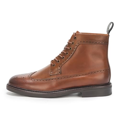 POLO RALPH LAUREN Men's Asher Leather Wingtip Boot Ankle2
