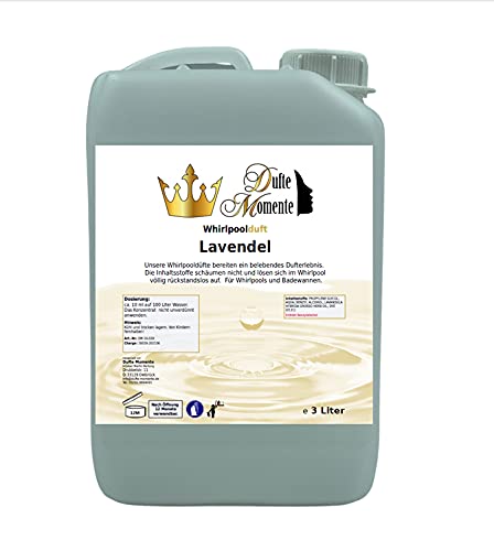 Whirlpool Duft Lavendel - 3 Liter von Dufte Momente