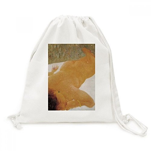 Drawstring Backpack Voyage sac à dos toile Body Art Xjj