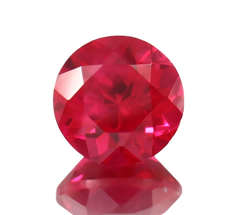 Rubis du Mozambique de 10mm rond pour création joaillerie haut de gamme