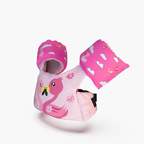 Boia Infantil Colete Salva Vidas Nash Flamingo