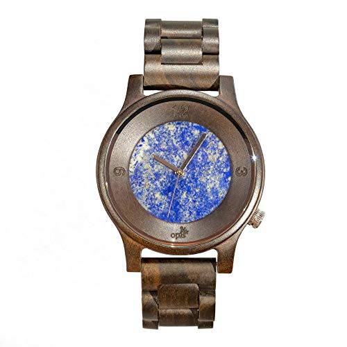 Opis UR-M4 Reloj Madera y Piedra para Hombre (Sándalo Negro/Lapislázuli) Cover