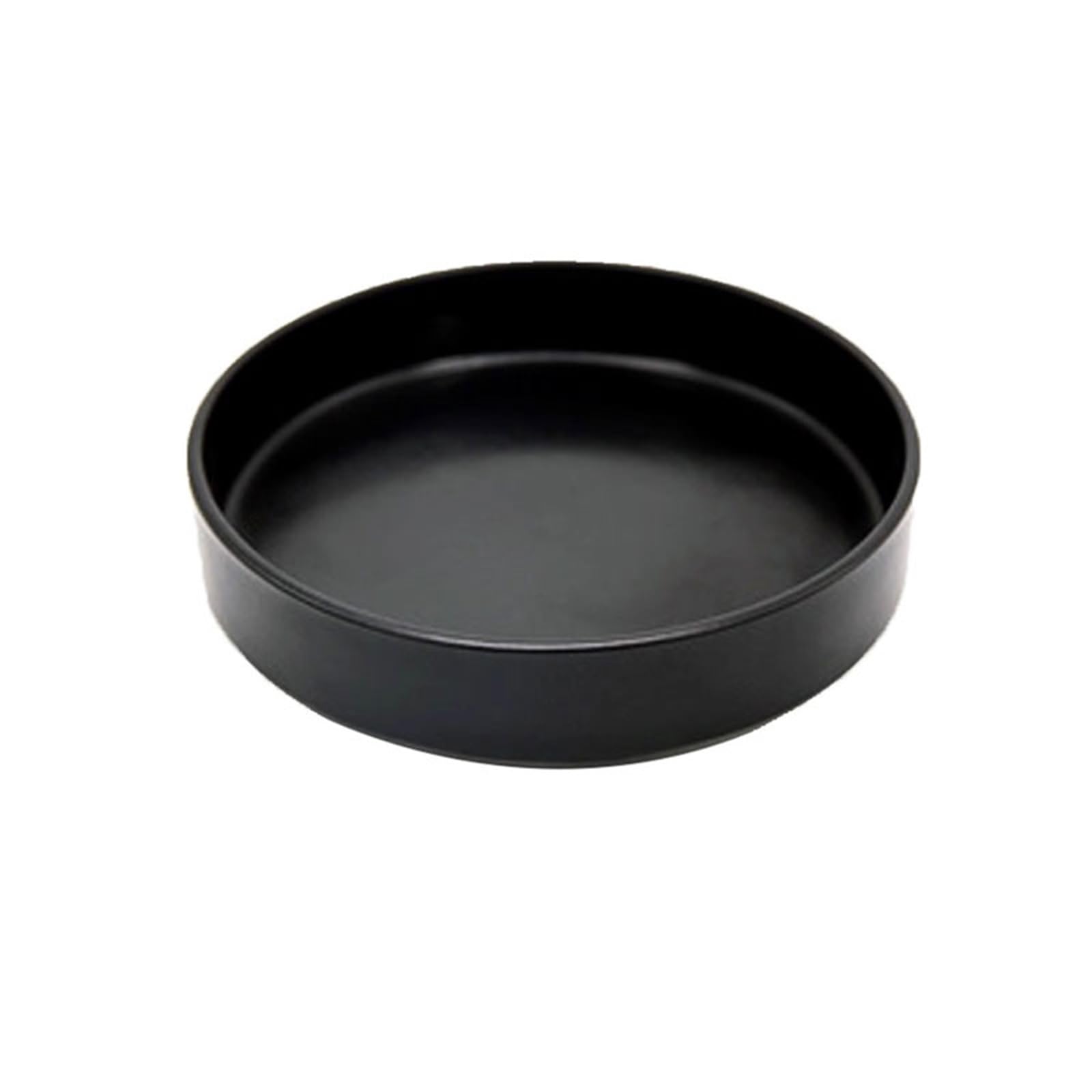 K5C7S3W9D6 plant dish saucer Round Matte Ceramic Flowerpot Drip Tray Minimalist Flower Arranging Decor Saucer(Large)