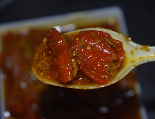 Image of Burung Bhut Jolokia Pickle, 240g, Pure Veg