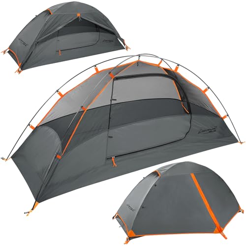 Clostnature 1-Person Tent for Backpacking - Ultralight One Person Backpacking Tent, Hiking Tents for One Man, Solo, Single Person