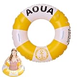 Aufblasbare Poolschwimmer, Schwimmkörper für Erwachsene, Ringschwimmer mit Griff, Schwimmringe | Rettungsring, Schwimmkörper mit St