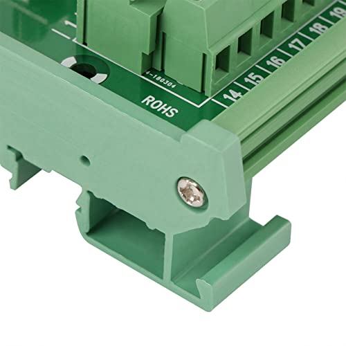 Tablero de conexión DB25 de 5 pines para montaje en riel DIN con conector macho y hembra 3
