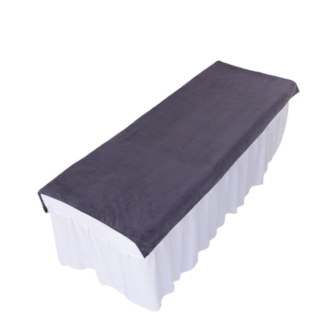 Pfauenblau 2 mitteldick Schnelltrocknend Salon Bettlaken Lochdesign, Saugfähig Hotel Spa-Handtuch, Schnelltrocknend Salon-Laken 300GSM,180x200cm