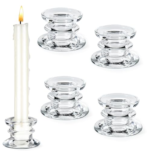 Kerzenständer Stabkerzen, Kerzenständer Glas, Kerzenhalter Stabkerze für Tischdeko, Kerzenhalter Glas für Taufkerze, Stabkerzenhalter klein für Hochzeit Party und Weihnachts Deko Kerzenständer Stabkerzen, Kerzenständer Glas, Kerzenhalter Stabkerze für Tischdeko, Kerzenhalter Glas für Taufkerze, Stabkerzenhalter klein für Hochzeit Party und Weihnachts Deko