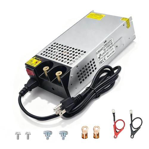 Image of New Version AC to DC 48V 31A 1500W Power Supply,120V to 48V Converter /110V to 48V Converter for 48v RV, Pump, LED Strip, LCD Monitor (DC48V-31A-1500W)