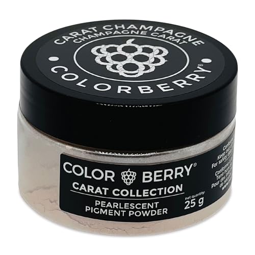 COLORBERRY Carat Collection Pearlescent Pigment Powder - Carat Champagne