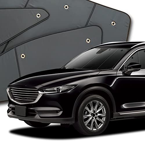 CX-8 3DA-KG2P型 カーテン サンシェード 車中泊 グッズ プライバシーサンシェード フロント用 対応 『01s-f016-fu』