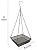 Hanging Bird Feeder Tray Platform Metal Mesh Seed Tray for Bird Feeding Outdoor Garden Decoration for Backyard Attracting Wildbirds