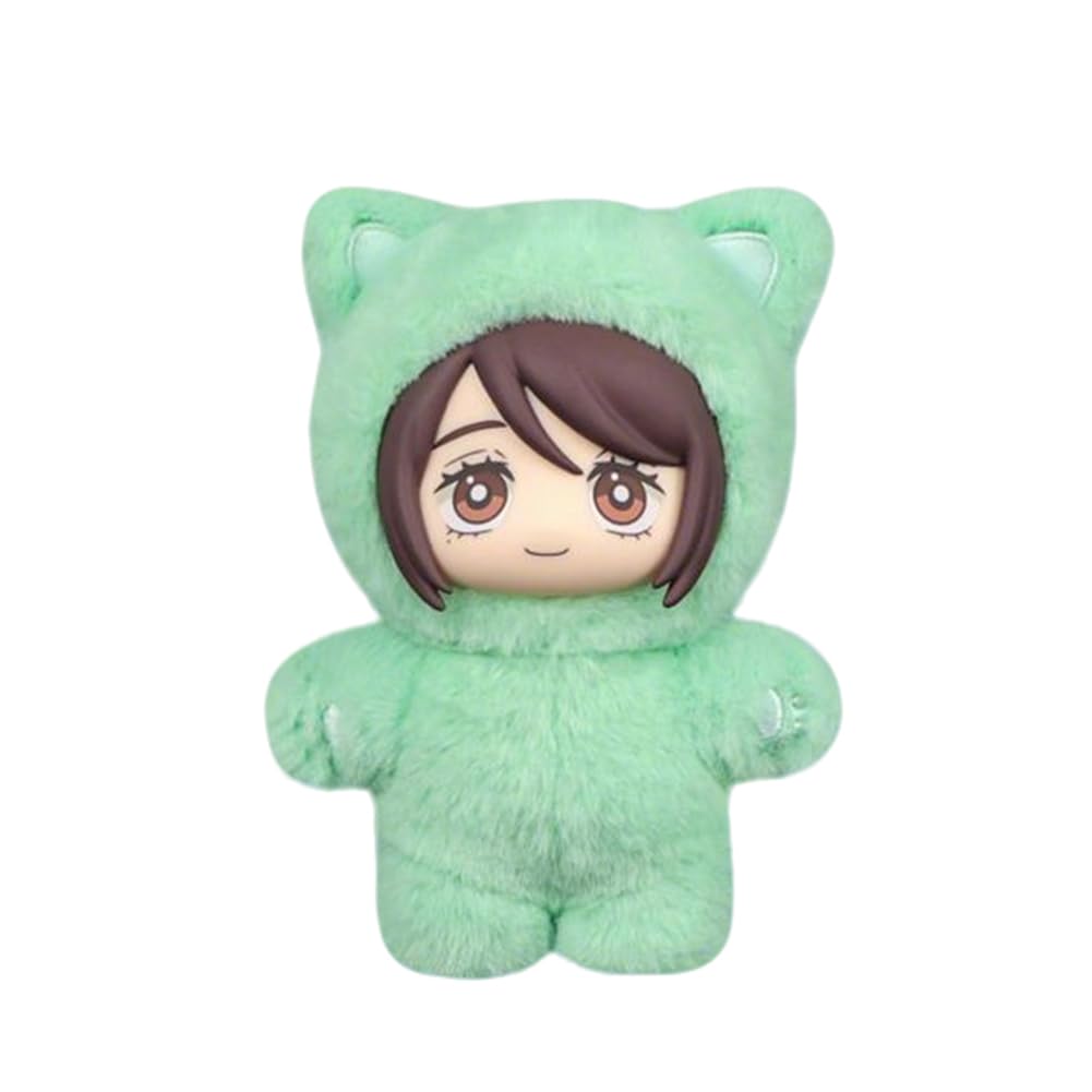 Zhongkaihua Anime Ieiri Shoko Soft Figure JJK Merch Mini Pillow 14CM Cartoon Cotton Stuffed Figure Hug Pillow Cushions Home Decoration Gifts