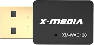 XM-WAC120 AC600 2.4GHz/5GHz Wireless Dual Band Mini USB 2.0 Adapter, Realtek RTL8811CU Chipset, Wi-Fi USB Network Adapter