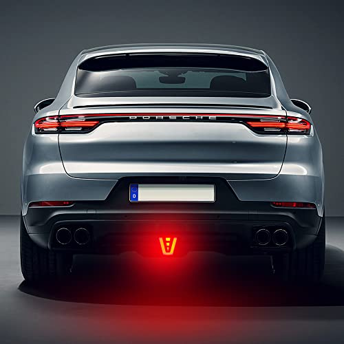 Mihaz F1 Style Brake Light, Upgrade Led Trailer Lights Waterproof 12V Trapezoidal Led Tail Lights Strobe Pilot Lighting Kit Universal For Car Suv Motorcycle(Red) #TOP6