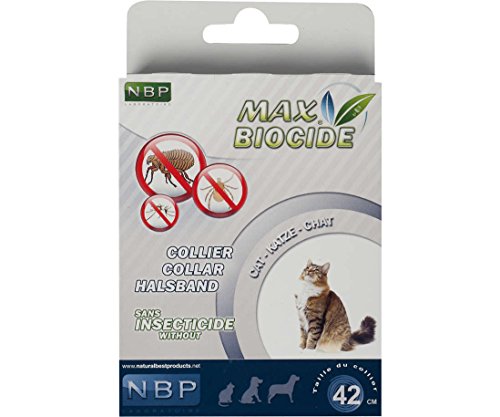 NBP Collar antiparasitario MAX quedaba para Gato 42 cm