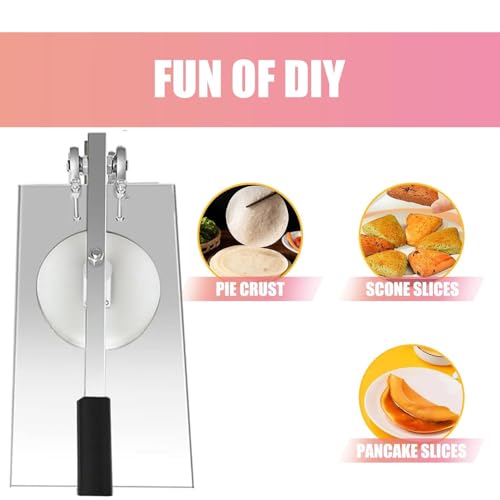 Espátula manual para masa de pizza Exteon en acero inoxidable comercial 7