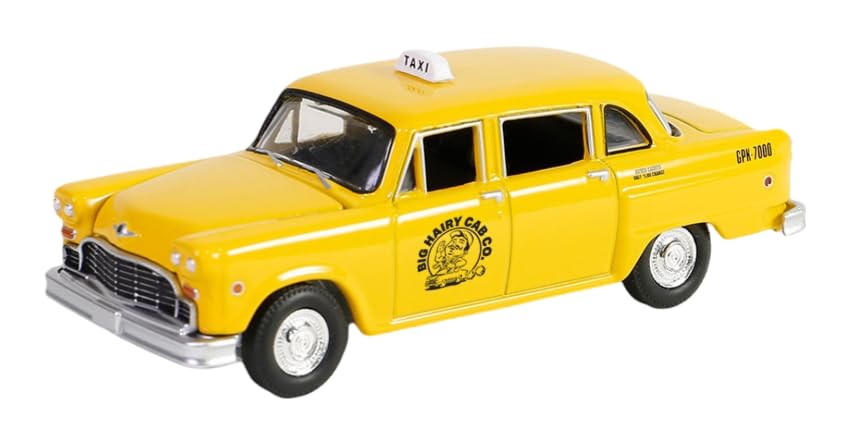 Greenlight Poppy Fiction Checker Taxicab 1:64