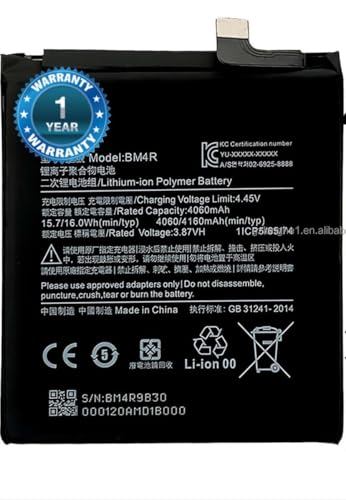 Image of Original BM4R Battery for Xiaomi Mi 10 Lite 5G (M2002J9G, M2002J9S, XIG01) Battery with 1 Year Warranty****(LR38)