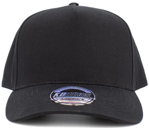 Image of KBETHOS Pro Style 5 Panel Rope Baseball Cap with Adjustable Snapback
