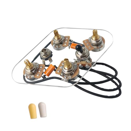 Faisceau de câblage pré-câblé pour guitare électrique micro et sélecteur 3 positions