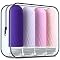 Flacons De Voyage Silicone 90 Ml - 4 Pack, Étanches, Sans BPA, Large Ouverture, Pour Lotion Et Shampooing