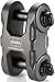 WARN 100625 Epic Hyperlink Multi-Purpose Dual Pin Shackle, Gunmetal