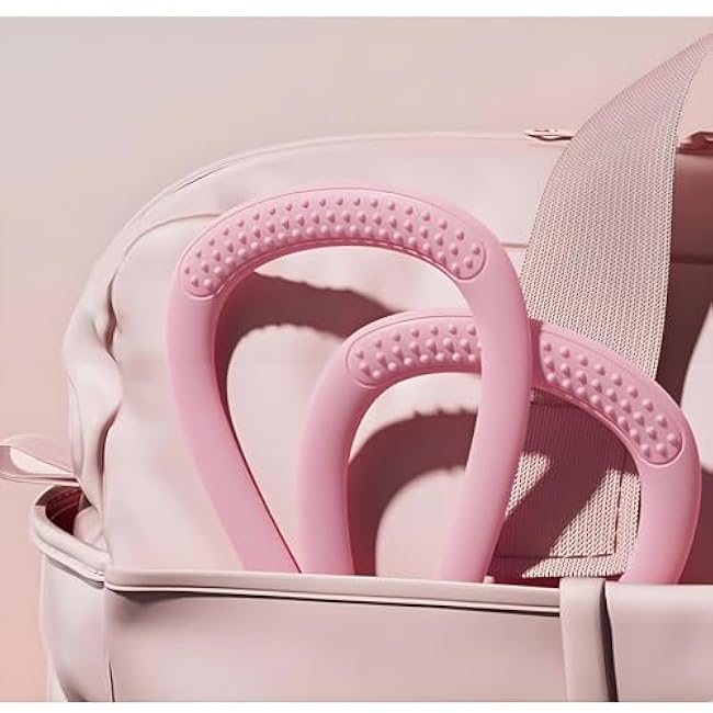 Luminousdo Resistance Bands, 8 Shaped Resistance Band for Women, Full Body Workout Exercise Equipment with Non-Slip Handle for Arms, HIPS & Back Training, Perfect for Yoga & Strength Training