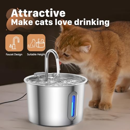 Fuente automática de agua para perros y gatos miniatura 2