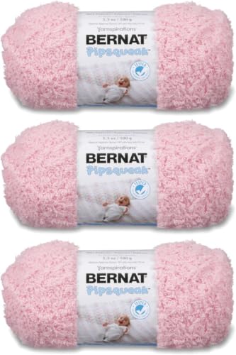 Image of Bernat Pipsqueak Tickle Me Pink Yarn of 100g /3.5oz - Polyester - 5 Bulky - 101 Yards - Knitting /Crochet (Pack of 36)