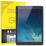 JETech Screen Protector for iPad (9.7-Inch, 2018/2017 Model, 6th/5th Generation), iPad Air 1/2, iPad Pro 9.7-Inch, Tempered Glass Film, 1-Pack
