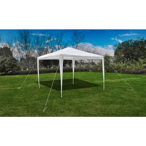 La struttura del gazebo tenda da esterno è stata realizzata in solido acciaio verniciato, resistente alla ruggine e dal peso ridotto