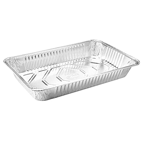 image for Nicole Home Collection Aluminum Pans Full Size, Large Disposable Roast