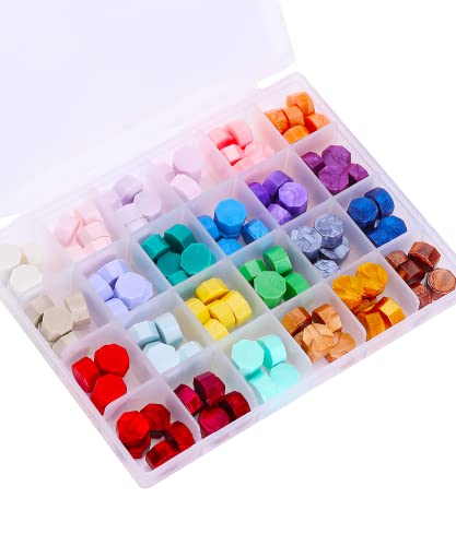 Mr. Pen- Sealing Wax Beads 24 Colors Wax Seal Stamp Beads Seal Wax