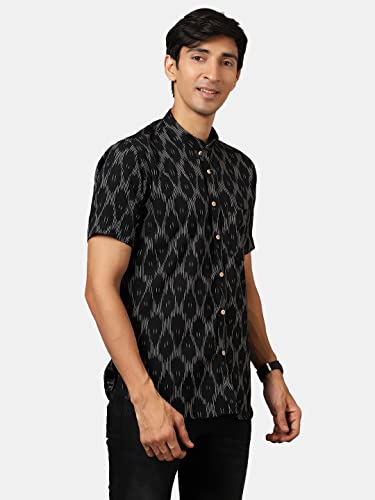 Image of WINTAGE Men's: Ikat Cotton Shirt