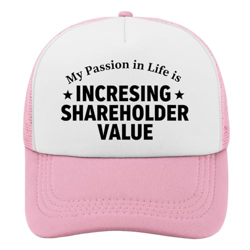 My Passion in Life is incresing Shareholder Value Sun Hats Golf caps miniatura 1