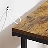 Yaheetech Tavolino Consolle da Ingresso Tavolo Console Stretto in Stile Industriale Design Compatto per Divano Corridoio Soggiorno 160 × 20 × 81 cm #5