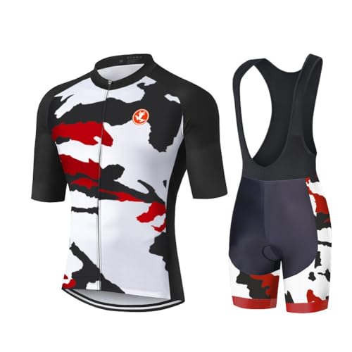 Radsportsuiten Rembourré Gel 3D Cyclisme Ugly Frog DE2026 Ensemble Respirant