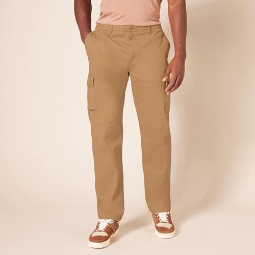Image of Amazon Essentials Men's Straight-Fit Breathable Stretch Cargo Pants (Available in Big & Tall)