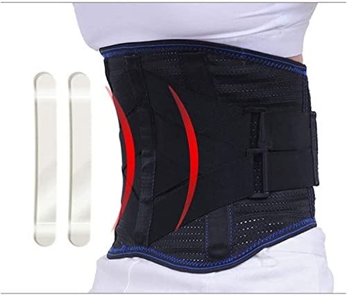 Soporte lumbar ortopédico de neopreno con cinturón de compresión 4