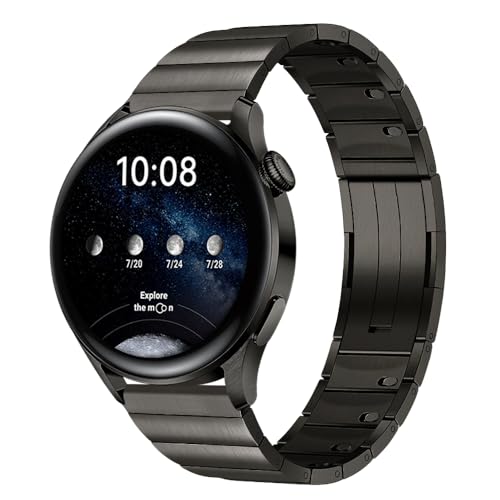 [Fsavlroy] ���^�� �o���h �ʗp22mm for Huawei Watch Huawei Watch GT 5 Pro 46mm/GT 5 4/GT 4 Pro 3/GT 3 Pro �Ή� �����X�e�����X�� �����o���h(�`�^���O���[�EA)