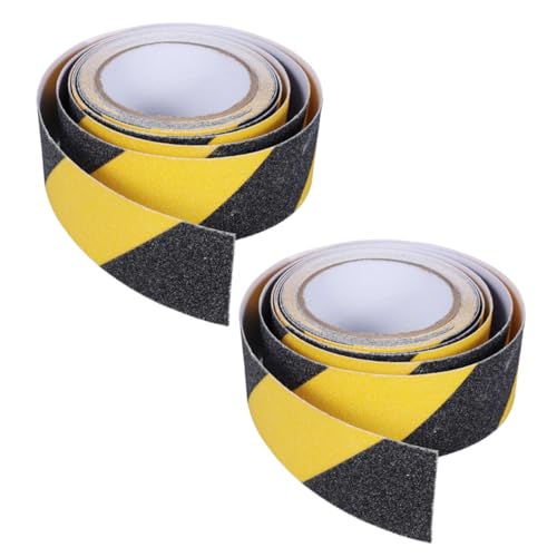 Yosadier Sicherheitswarnband 2 Rollen Gelb-Schwarz
